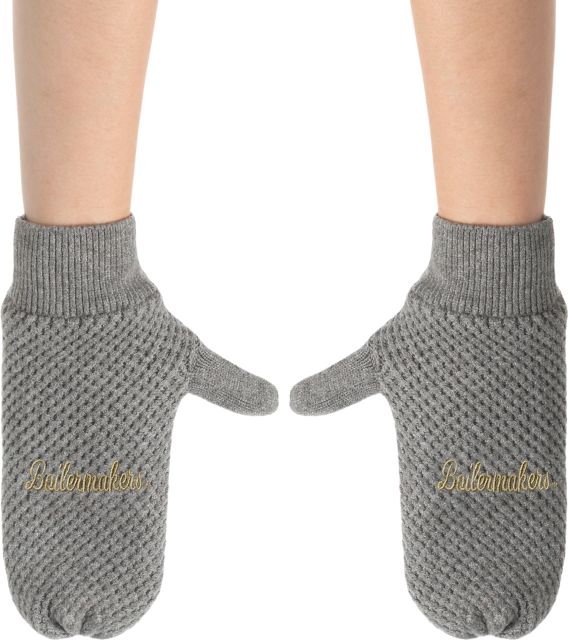 Purdue University Knit Fashion Mittens