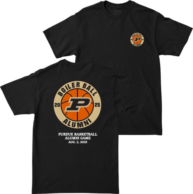 Purdue University Basketball Boiler Ball Alumni Game Youth Short Sleeve T-Shirt