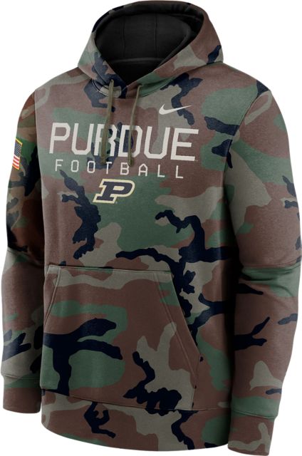 Purdue University Football Military Appreciation Hooded Sweatshirt