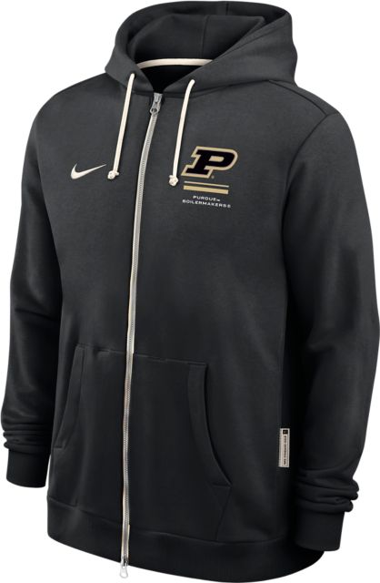 Purdue University Dri-Fit Full Zip Hooded Sweatshirt