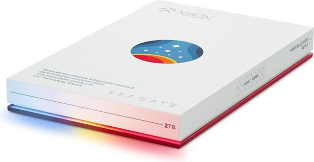 Seagate Starfield Special Edition Game Drive for Xbox 2TB External Hard Drive (White) - ONLINE ONLY