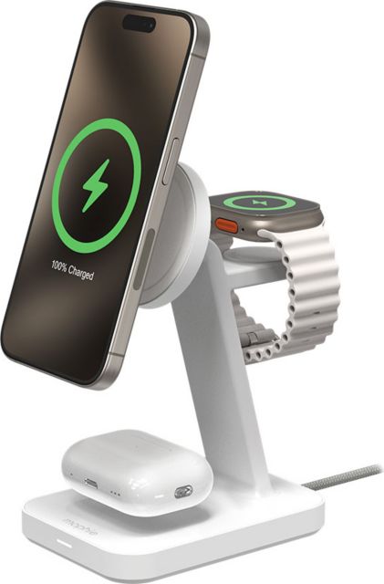 Mophie Snap+ 3-in-1 Wireless Charge Stand Qi2 - ONLINE ONLY