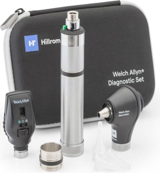 W A Diag Set W LED Ophthalmosc