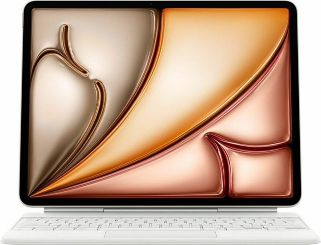 Apple Magic Keyboard for iPad&nbsp;Air 13-inch (M3) - US English - White - ONLINE ONLY
