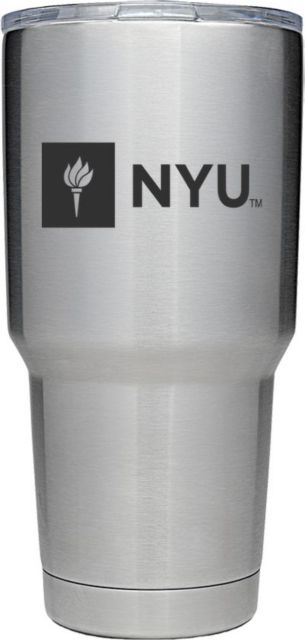 New York University 30 oz. Rambler Tumbler