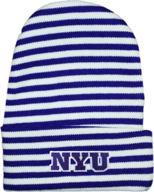 New York University Infant Knit Cap