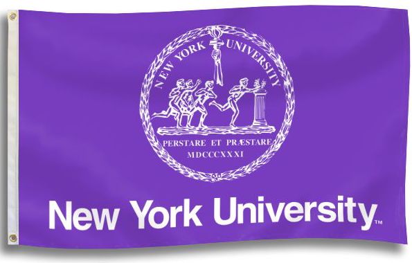 New York University 3x5' Durawave Flag