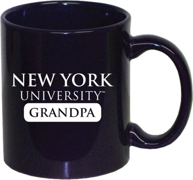 New York University Grandpa Short Sleeve T-Shirt | Champion | Oxford | XLarge