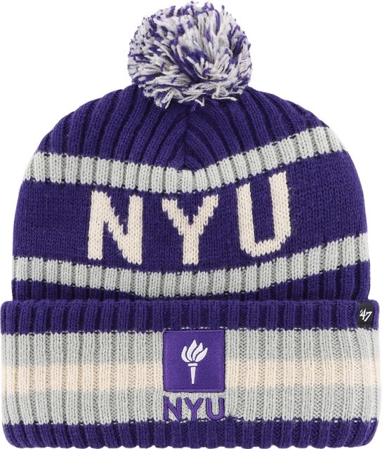 New York University Cuff Knit Hat