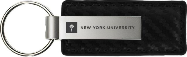 New York University Carabiner Keychain