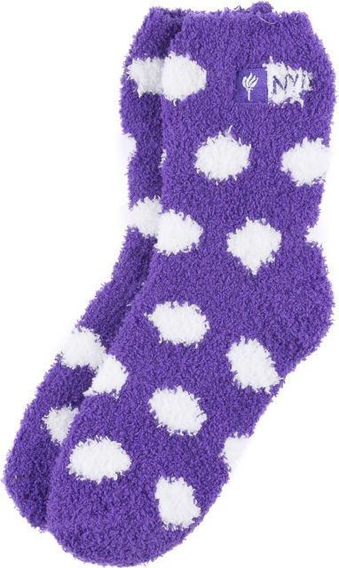 New York University Women's Plush Socks