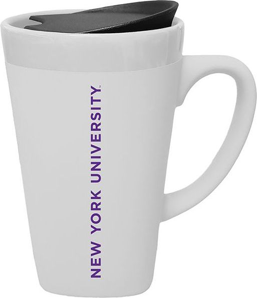 New York University 16 oz. Soft Touch Ceramic Mug
