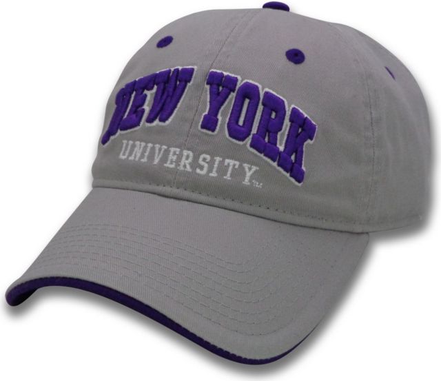 New York University Unstructured Twill Cap