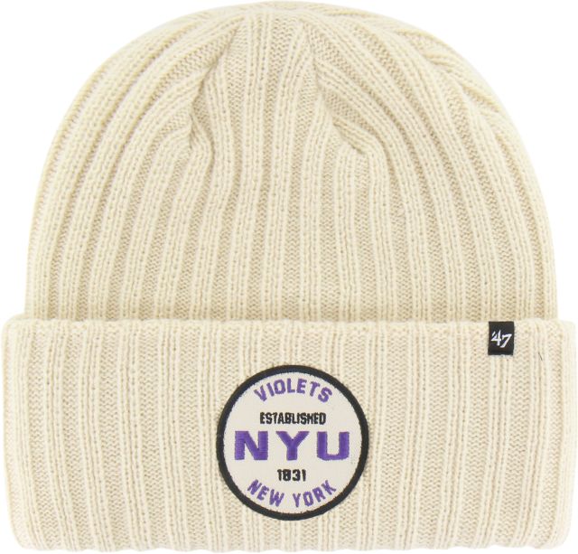 New York University Cuff Knit Hat