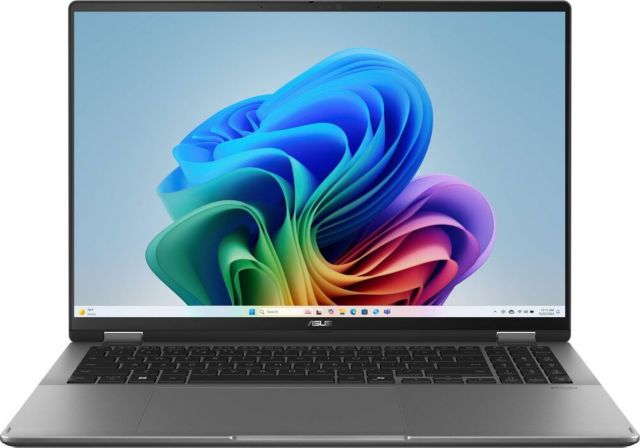 VivoBook 16 Flip 16'' Touch 2n1 Laptop Copilot+ PC - Ultra7 16GB 512GB W11H, Matte Gray