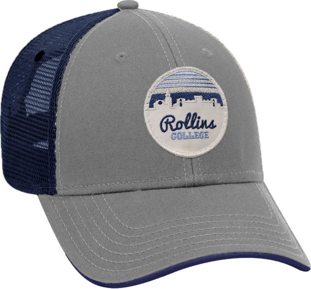 Rollins College Open Circle Adjustable Hat: Rollins College