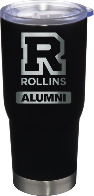 22 oz Matte Black Stainless Steel Tumbler Alumni