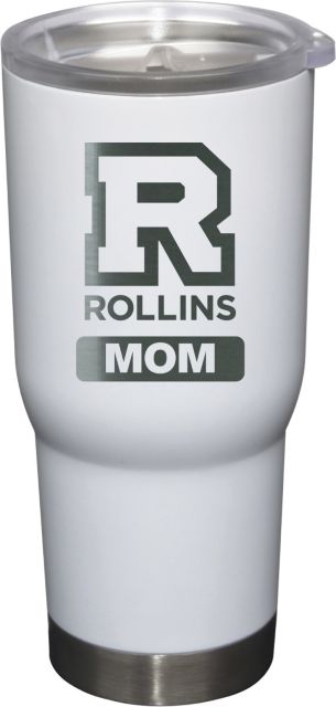22 oz White Stainless Steel Tumbler Mom