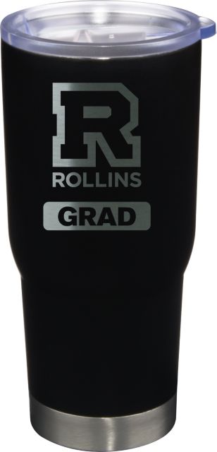 22 oz Matte Black Stainless Steel Tumbler Grad