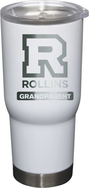 22 oz White Stainless Steel Tumbler Grandparent
