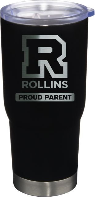 22 oz Matte Black Stainless Steel Tumbler Proud Parent