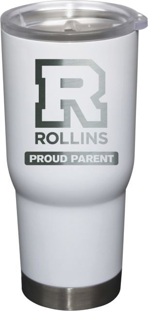 22 oz White Stainless Steel Tumbler Proud Parent