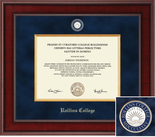 Church Hill Classics Presidential Diploma Frame. Bachelors, Masters - ONLINE ONLY