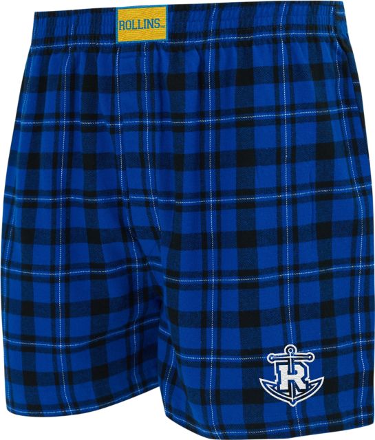 Rollins College Tars Flannel Boxers