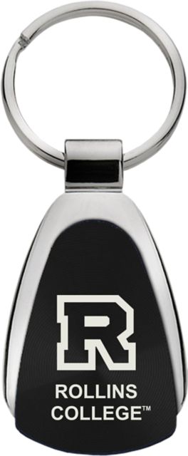 Rollins College Teardrop Key Tag