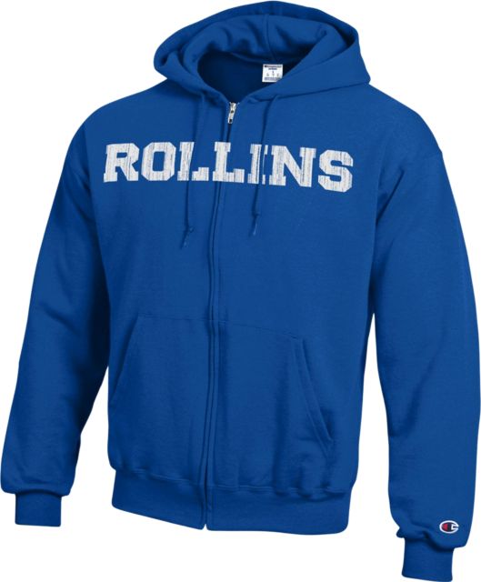 Rollins College Full Zip Hooded Sweatshirt