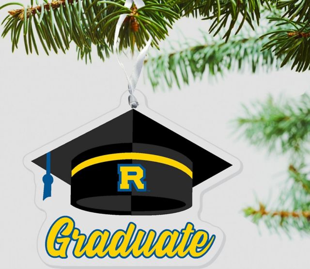 Rollins College 3x4 Grad Ornament