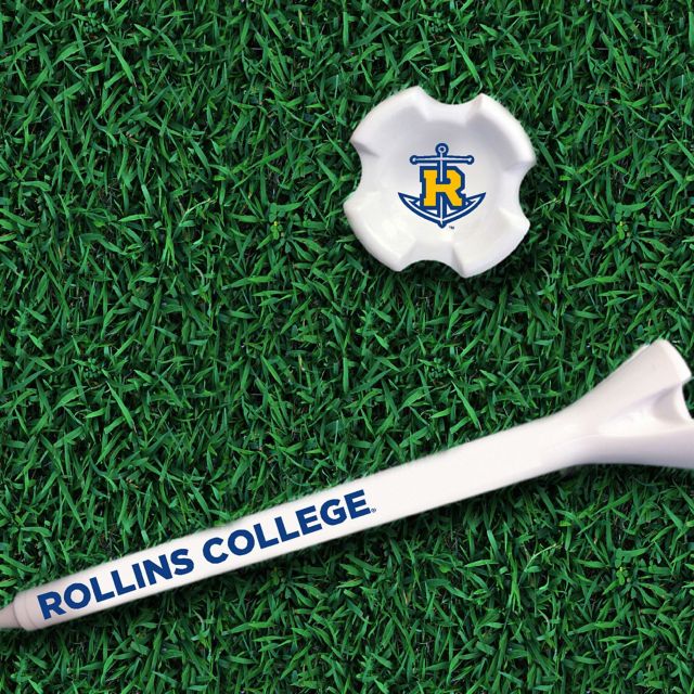 Rollins College 8 Pack Golf Tees