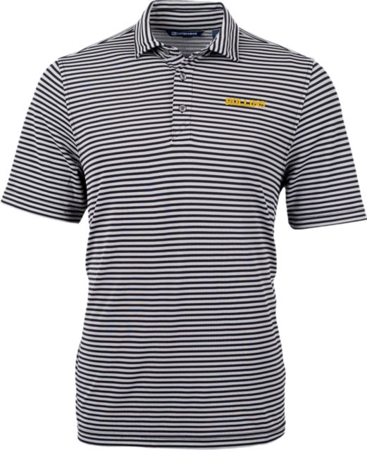 Rollins College Striped Eco Polo