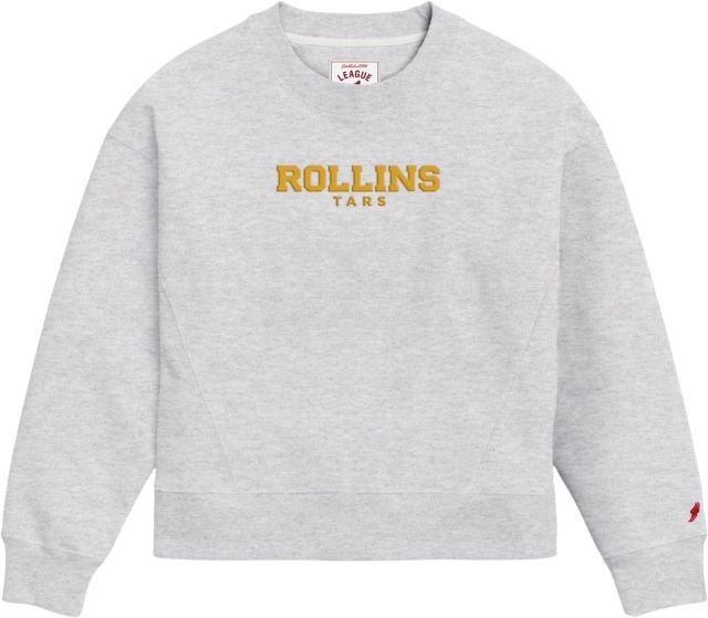 Rollins College Tars Women's Boxy Crewneck Sweatshirt
