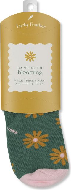 Flowers Will Bloom Giftable Socks