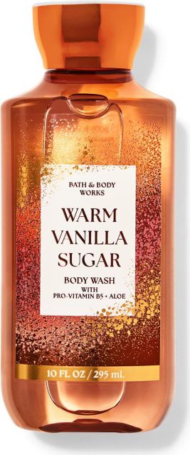 Warm Vanilla Sugar Scented Body Wash