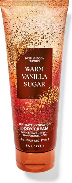 Warm Vanilla Sugar Scented Body Cream