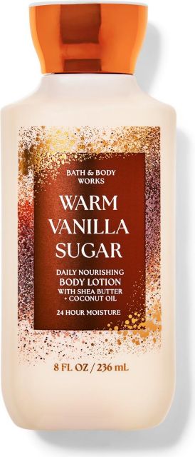 Warm Vanilla Sugar Scented Body Lotion