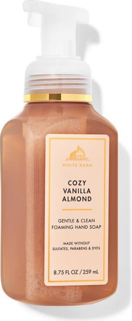 Cozy Vanilla Almond Scented Foaming Hand Cleanser