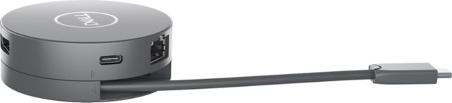 Dell 6-in-1 USB-C Multiport Adapter, Gray - ONLINE ONLY
