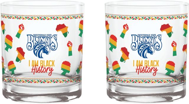 Fayetteville State University 14 oz. Glass