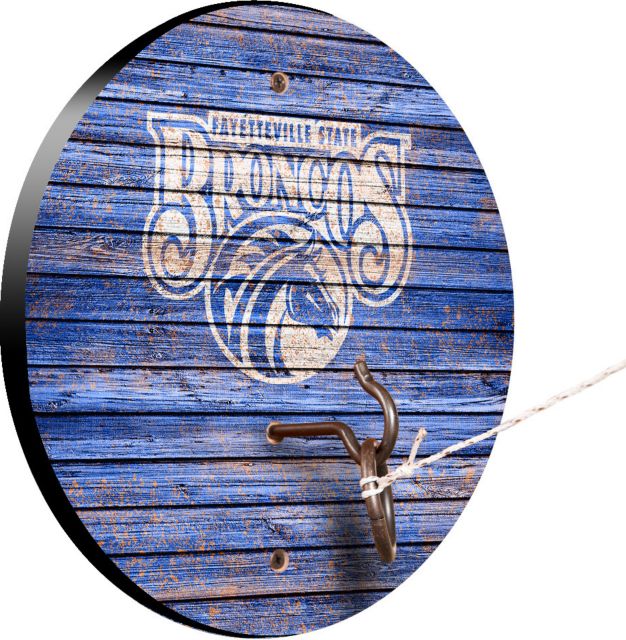 Fayetteville State University Broncos Weathered Design Hook and Ring Game -  ONLINE ONLY: Fayetteville State University