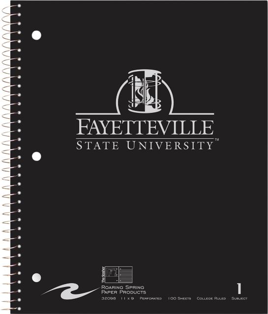 Fayetteville State University Notebook 100-Sheet