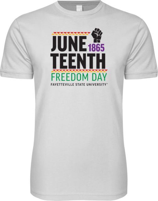 Fayetteville State University Juneteenth Short Sleeve T-Shirt