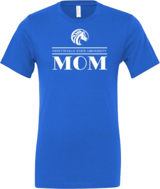 Fayetteville State University Broncos Mom Short Sleeve T-Shirt
