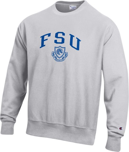 Fayetteville State University Broncos Reverse Weave Crewneck Sweatshirt