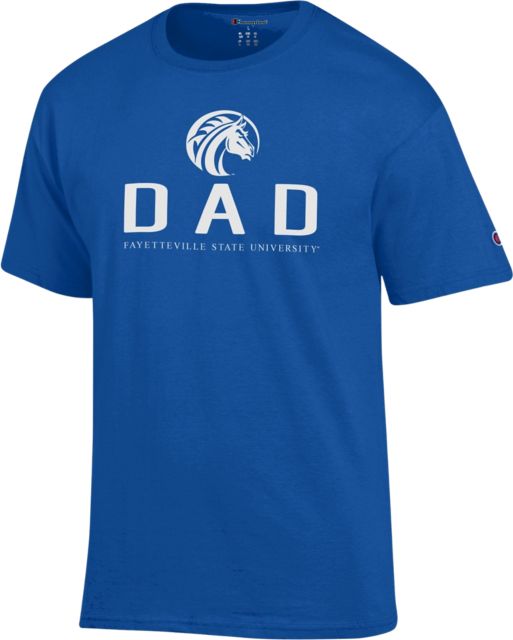 Fayetteville State University Broncos Dad Short Sleeve T-Shirt