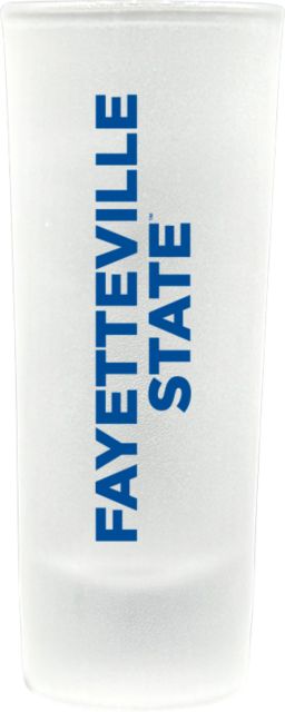 Fayetteville State University Frosted Collector's Glass