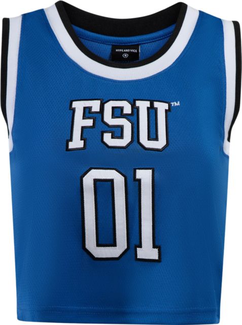 Fayetteville State University Women's Cropped Basketball Jersey