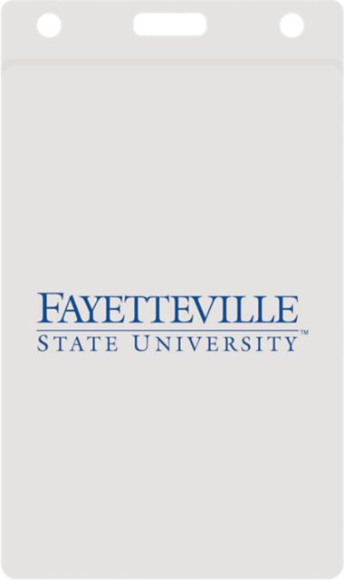 Fayetteville State University Thumb Notch Card Guard